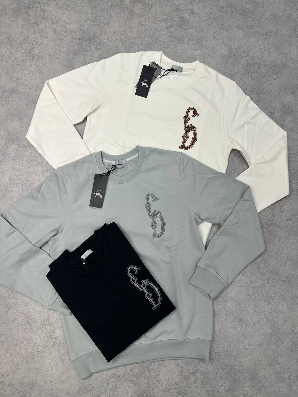 Christian Dior CD Logo Wool Cotton Mens Black White Grey Sweater Jumpers Men Designer Sweatshirt Replica Oversized Long Sleeves Fake Rep Crewneck Printed Men's Sweaters Best Cheap Discount Sale UK
Organic Sweatshirts Round Neck Cotton Dressed Reps Fabric Cheaper Outfit Jumper Sweat Shirt Dress Lightweight Cheapest Design Manufactured Plus Size Rib Soft Fitted Crew Neck Stretch Custom Price Flocked Slim Fit Boys Real Farfetch Shirts Man Man's Mans Womens Women's Colors Colored Woman Womans Stuff Woman's Ladies Girls Boys Plain Quality Size S M L XL XXL

