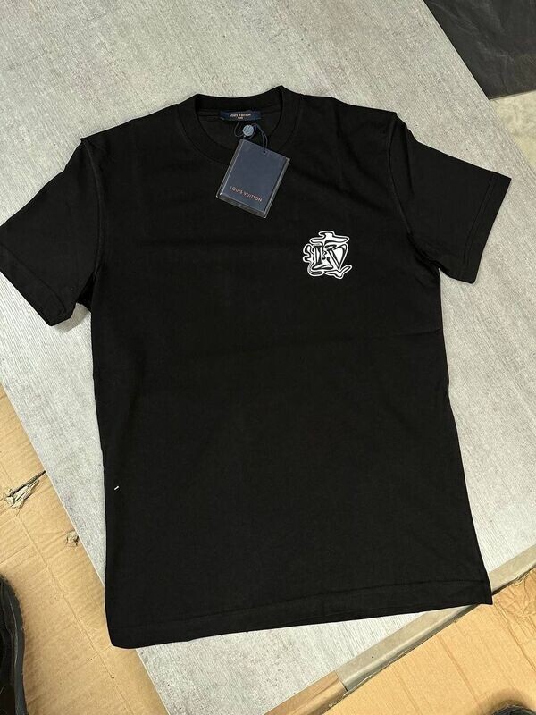 LV T-Shirt in Black Color LV T-Shirt in Black Color