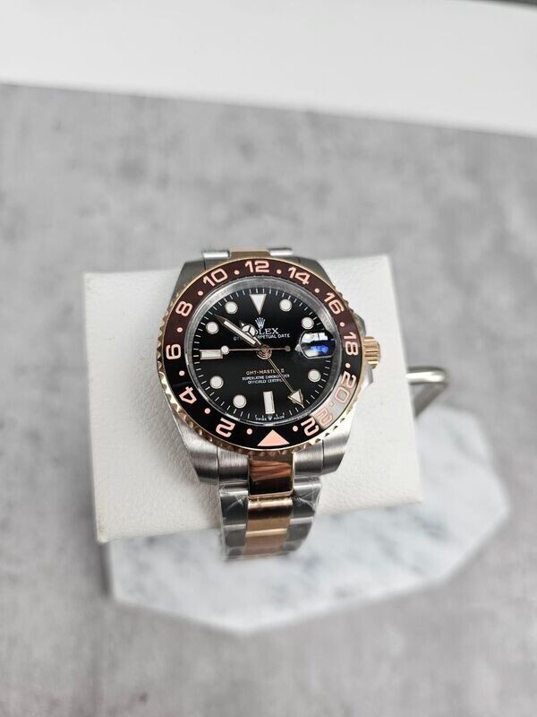 Rolex GMT Rootbeer Black Gold