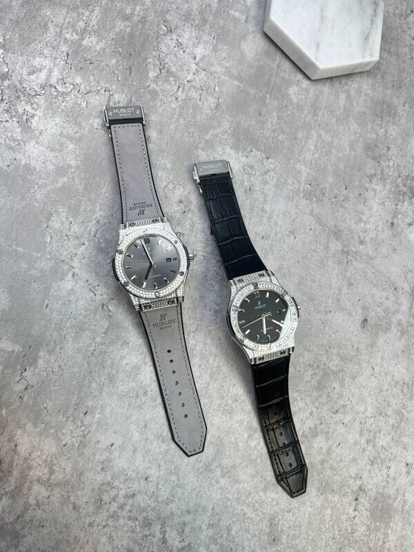 Hublot Classic Fusion Titanium Pave Watch in 2 Colors Hublot Classic Fusion Titanium Pave Watch in 2 Colors