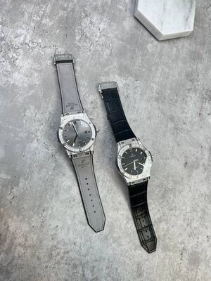 Hublot Classic Fusion Titanium Pave Watch in 2 Colors Hublot Classic Fusion Titanium Pave Watch in 2 Colors