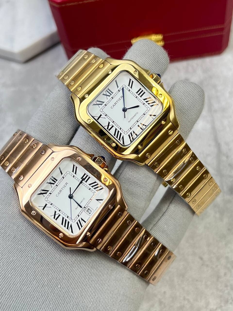 Santos De Cartier Large 40mm Watch in 2 Colors