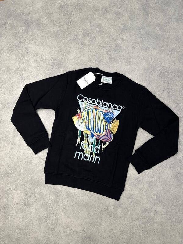 Casablanca Fond Marin Jumpers In Black & White Colors Casablanca Fond Marin Jumpers In Black & White Colors