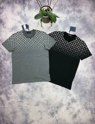 Louis Vuitton Men's Women's Designer Reps AAA Black Grey T-shirt Sale UK Men Women First Copy Replica T-shirts Man Woman Cheap Price Rep Fake Tee Shirt 1st Copies Fakes LV Brand Logo 1:1 Unisex T Shirts Luxury Tshirt Duplicate Tshirts
