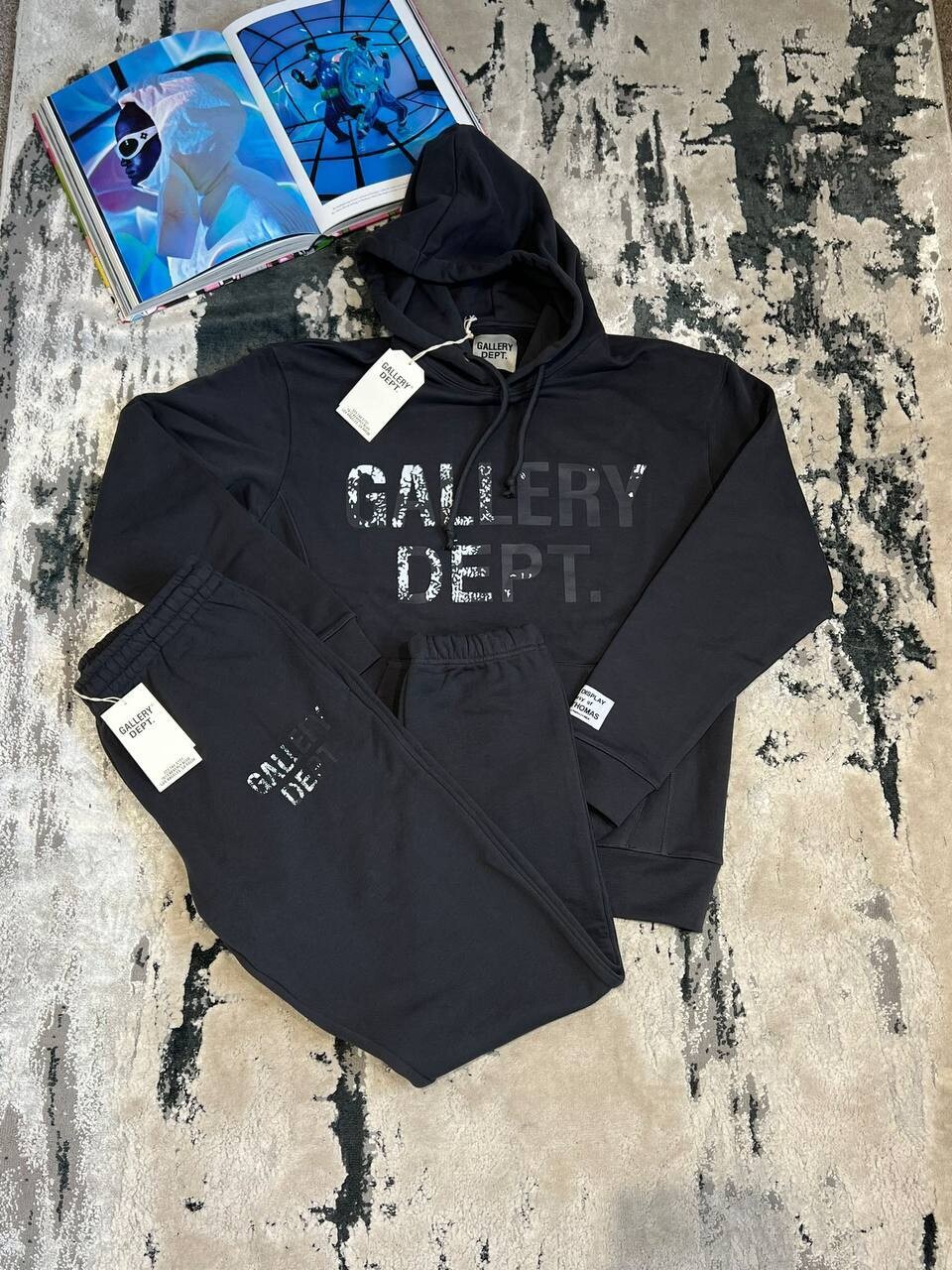 Gallery Trouser Sweatpants Cheaper Hooded Track Replica For Men 
Depth Sweatshirt Fakes Cheap Rep Men’s Reps Womens Mens Women's First Copy Logo Best Tracksuit Plain Sweatshirts Hooded Pants Trousers GD English Tracksuits Black Grey Writing
