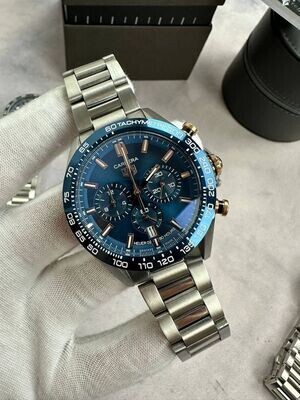 TAG Heuer Carrera Heuer 02 Men's Watch Blue Dial TAG Heuer Carrera Heuer 02 Men's Watch Blue Dial