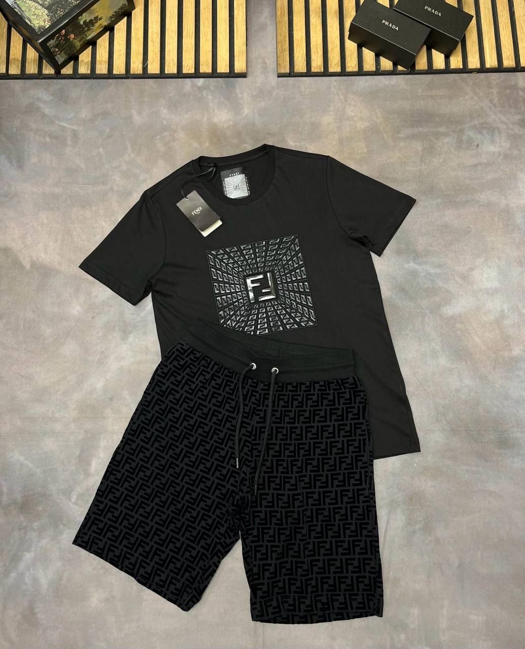 Fendi FF Logo Printed T-Shirt With Nylon Swim Short Set In Brown
Fendi T-shirts T-shirt Tshirt Tshirts Shirt Shirts For Men
Tee Shorts Short Pajama Payjama Set Fake Cheap Rep Woman Reps Mens Womens Men's Women's First Copy Sleeves Logo Summer Print Plain Swim Beach Comfortable Fabric


