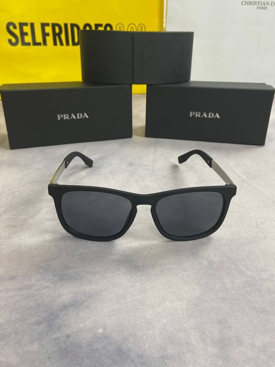 Prada Milano Men's Women's Linea Rossa SPS05Y Black Sunglass Sale UK Man Woman First Copies Fake Reps Sunglasses Men Women Cheap Price Fakes Rep 1st Copy Plastic Frame Replica Eyewear 1:1 Luxury Glasses Brand Logo 1 to 1 AAA Duplicate