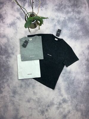 Slim Fit Cheaper Laurent T-Shirt In Replica T Shirt For Men
Saint Laurent Rive Gauche Tee Shirts T-Shirts Fake Cheap Rep Woman Reps T.Shirt T.Shirts Mens Womens Men's Women's First Copy Logo Ladies Best Short Sleeves
Black White Grey Crew Neck Roundneck