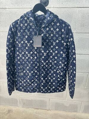 LV Monogram Jackets in Blue Color LV Monogram Jackets in Blue Color