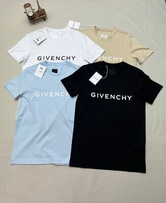 Givenchy Vintage Slim T-Shirts Replica Sale UK Black White Blue Beige
