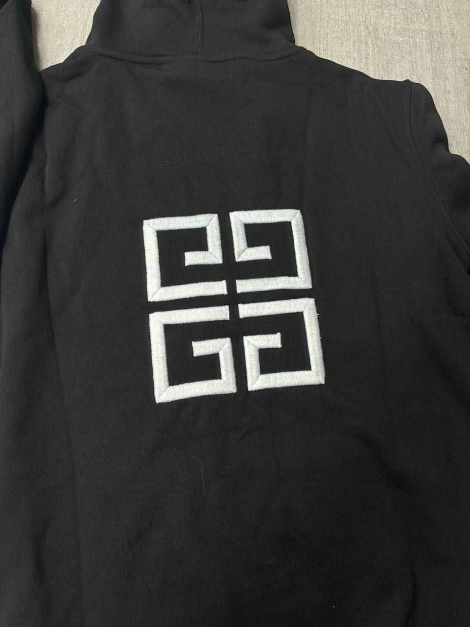 Givenchy Men's Hoodie Archetype Slim Fit Black Sweatshirt Sale UK