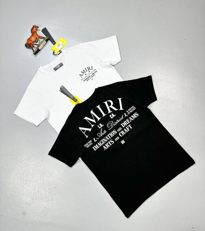 Amiri T-shirts in 2 Colors