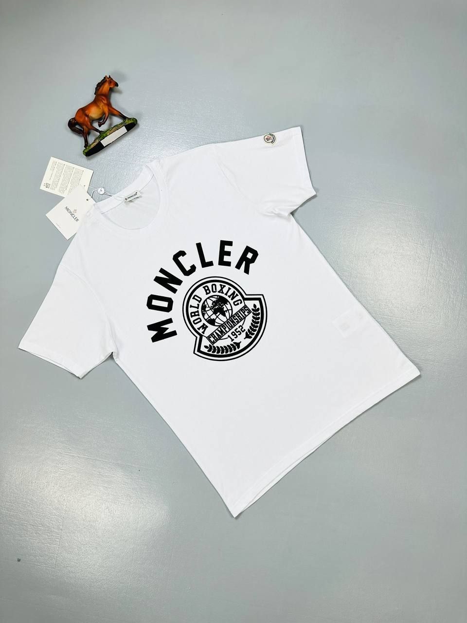 Moncler Black And White T-Shirt
