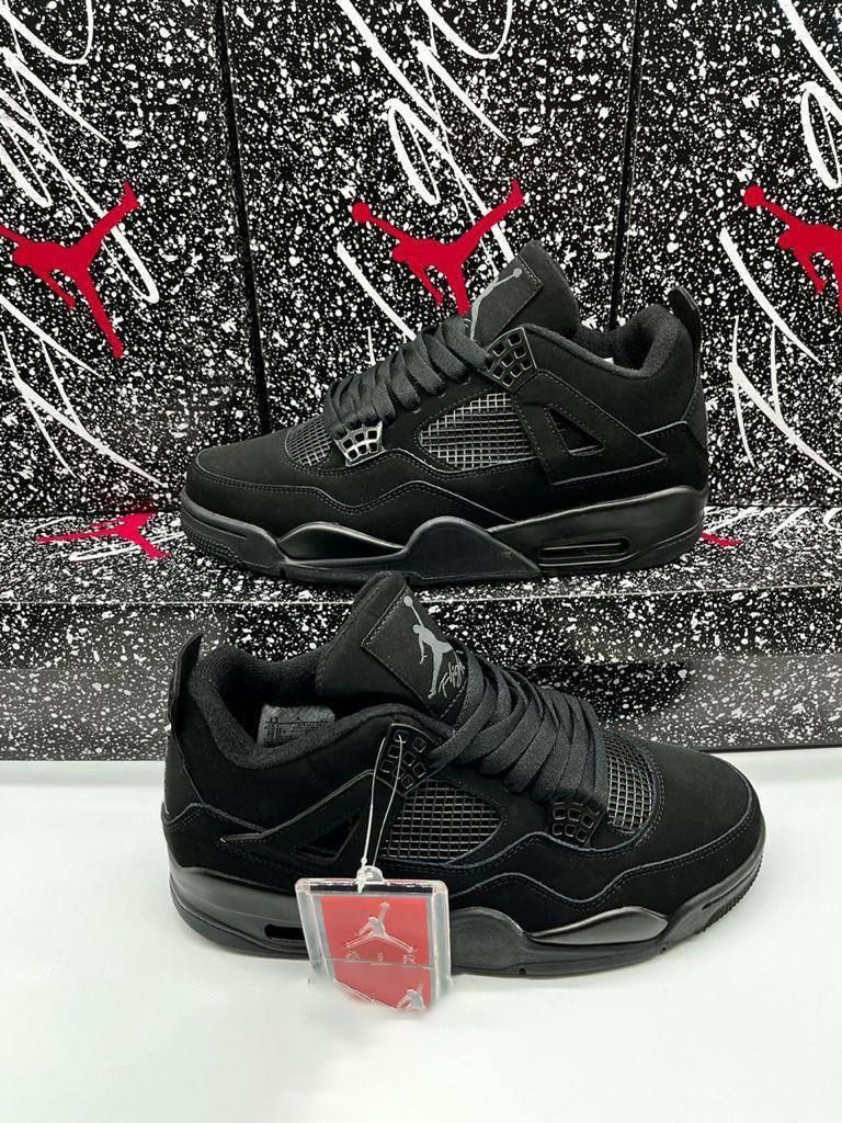 Nike Jordan 4 Women Trainers Full Black Cat Jordan.4 Rep Jordans 4's Reps Womens Shoes For Sale In Cheap Price Replica Women's 4s Jordan4 Sneaker AAA First Copy Duplicate Woman Trainer Womans Sneakers Fake Copies