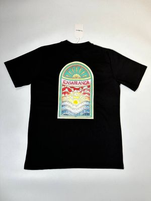 Casablanca Plaza Logo T-Shirt in 2 Colors Casablanca Plaza Logo T-Shirt in 2 Colors