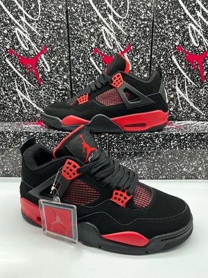 Reps Replica Man 4 Mans Men Mens Boys Trainer Brand AAA Cheap First Copy Shoe Sneaker Sneakers Jordan4 4's Nikes Air Jordans Duplicate IVS Sale Basketball Black Red Thunder Sale
