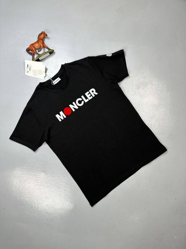 Moncler Tennis Ball T-Shirts Black White Sale UK Moncler Tennis Ball T-Shirts Black White Sale UK