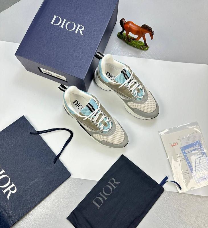 Dior B22 Sneakers Blue Grey