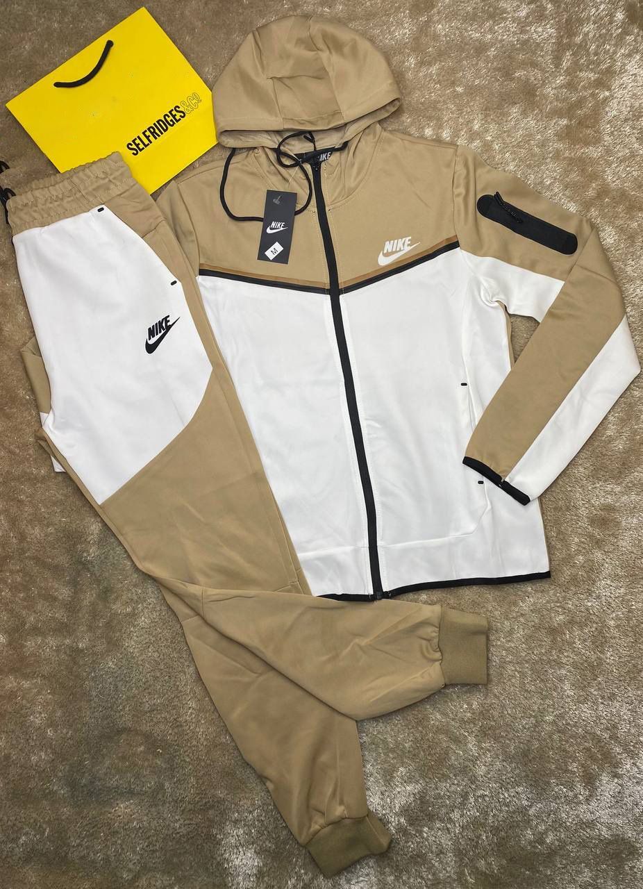 Rep Replica Fake Man Mans Duplicate Track Suit Copy Cheap Suits Sale UK Reps Trousers HV0949-222 Olive Light Brown White Sets