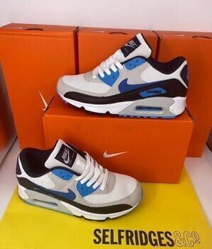 Nike Men's Trainers Trainer 90s 90's Essential FN6958-102	Nikes Air Max 90 Men Mens Rep Replica Shoes Fake Man Mans Duplicate Sneakers in AAA First Copy Cheap Sneaker Best Copies Sale UK Reps MAX.90 Air.Max CJ6779-100 Laser Blue (2020) 1:1