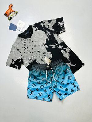 LV SHORTS AND T-SHIRT SET in 2 Colors LV SHORTS AND T-SHIRT SET in 2 Colors