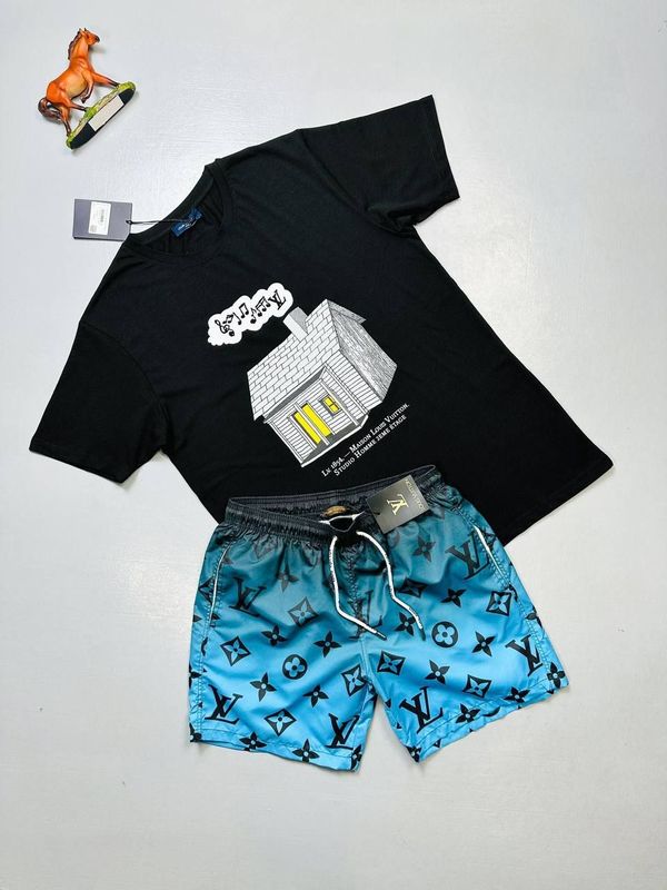 LV SHORTS AND T-SHIRT SET LV SHORTS AND T-SHIRT SET
