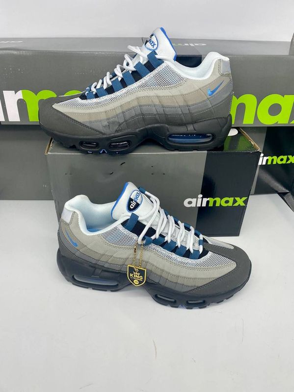 Nike Air Max 95 Crystal Blue Grey Nike Air Max 95 Crystal Blue Grey