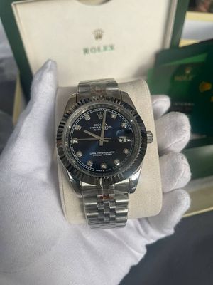 Rolex DateJust Silver Strap Watch Men's Rolex DateJust Silver Strap Watch Men's