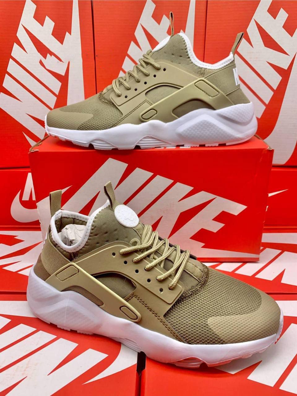 Nike Air Huarache Run Ultra Khaki Men