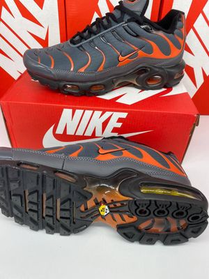 Nike TN Air Max Plus Grey Orange Men Nike TN Air Max Plus Grey Orange Men