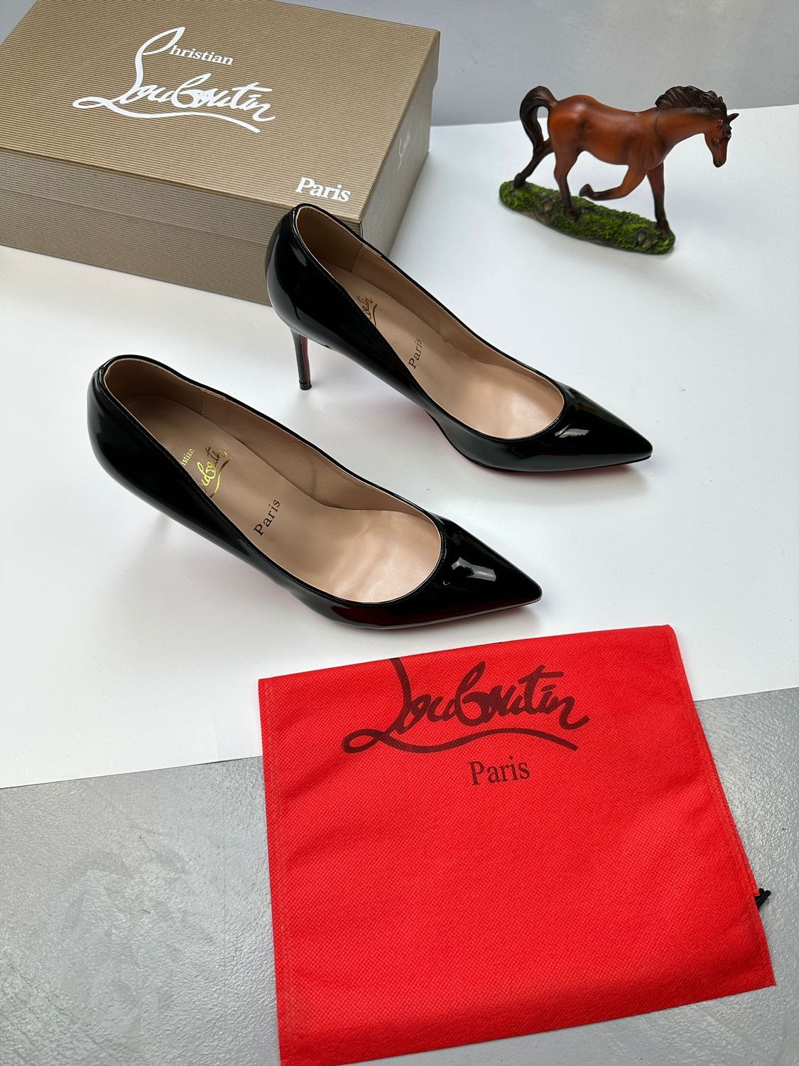 Christian Louboutin Cheaper Replica For Women Ankle Heel