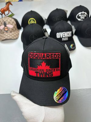 DSQUARED2 Canadian Twins Patch Logo Baseball Cap DSQUARED2 Canadian Twins Patch Logo Baseball Cap