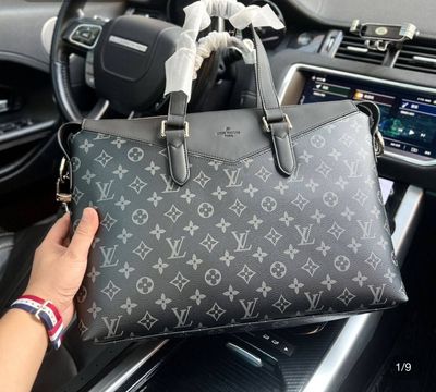 Louis Vuitton Men's Eclipse Briefcase Laptop Black Bag Rep Sale UK Men First Copy Cheap Price Backpack Bags Reps Mens LV Monogram  Replica Fake Leather 1st Copies Luxury Handbags Long Belt 1:1 Fakes Brand Logo AAA Canvas Duplicate