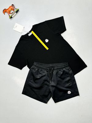 MONCLER SHORTS AND T-SHIRT SET in Different Colors MONCLER SHORTS AND T-SHIRT SET in Different Colors