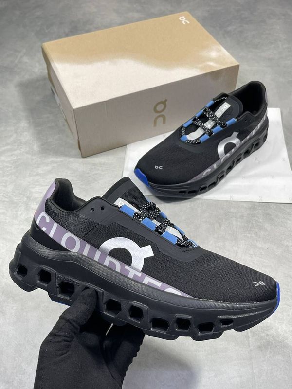 QC On Running Cloud Monster Trainers For Men's Magnet/Shark