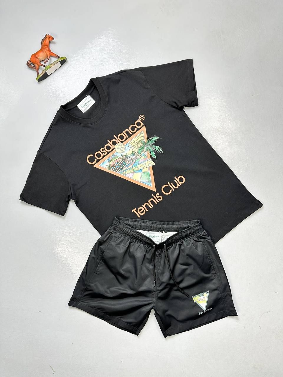 CASABLANCA SHORTS AND T-SHIRT SET in Different Colors