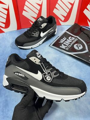 Nike Men's Trainers Max 90 Cool Grey Trainer 90s 90's  Anthracite	Nikes Air Max 90 Men Mens Rep Replica Shoes Fake Man Mans Duplicate Sneakers AAA First Copy Cheap Sneaker Shoe Best Sale UK Reps MAX.90 Air.Max Essential Black White 1:1