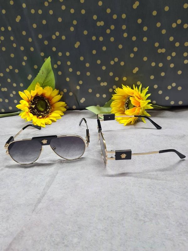 Versace Iconic Sunglasses Black & Gold Versace Iconic Sunglasses Black & Gold