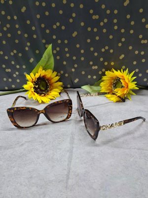 Chanel Design Fashion Cat Frame Sunglasses Chanel Design Fashion Cat Frame Sunglasses