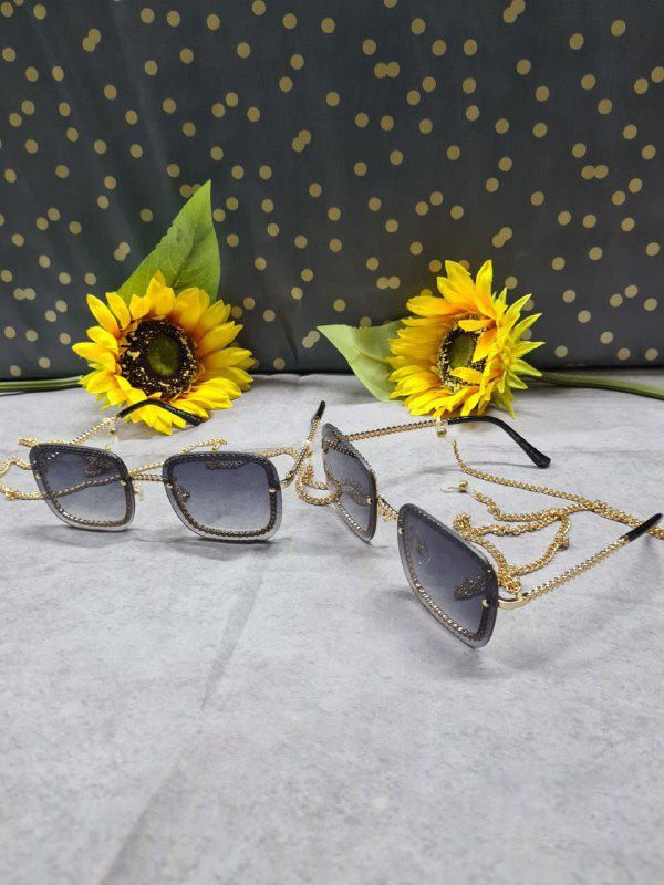 Chanel Chain Sunglasses Square Frame Chanel Chain Sunglasses Square Frame