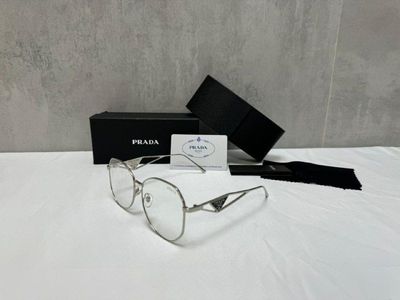 Prada Pale Gold Fashion Metal Sunglasses