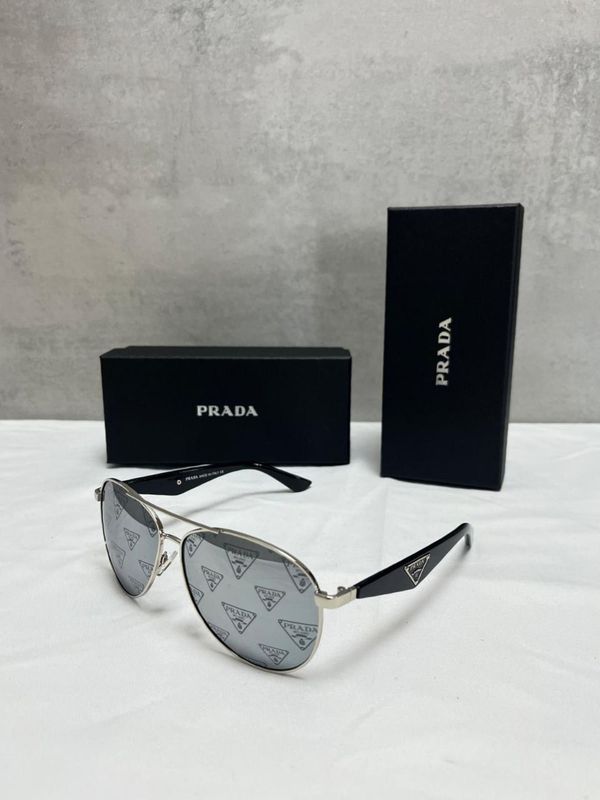 Prada Milano Men's Women's Designer Black Grey Sunglasses Fakes Sale UK Man Woman First Copy Cheap Price Replica Sunglass Men Women 1st Copies Reps Metal Frame 1:1 Brand Logo UV Protected Luxury AAA 1 to 1 Fake Rep Eyewear Duplicate