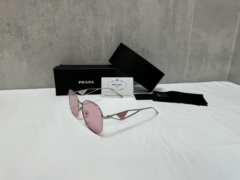 Prada Milano Metal Frame PR 57YS Sunglasses Prada Milano Men's Women's Fakes Reps Pink Sunglasses AAA Sale UK Men Women First Copy Cheap Price Replica Sunglass Man Woman 1st Copies Metal Frame Eyewear 1:1 Brand Logo UV Protected Designer Glasses 1 to 1 Fake Rep Duplicate