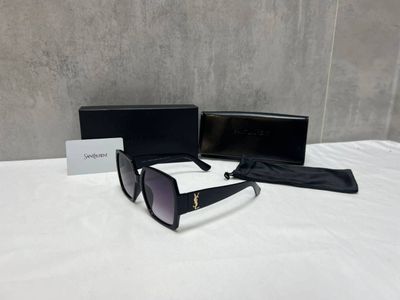 Saint Laurent Black Frame Square Sunglasses Saint Laurent Black Frame Square Sunglasses