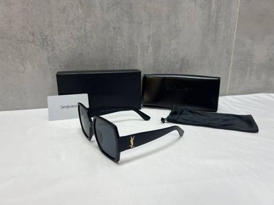 Saint Laurent Black Square Frame Sunglasses Saint Laurent Black Square Frame Sunglasses