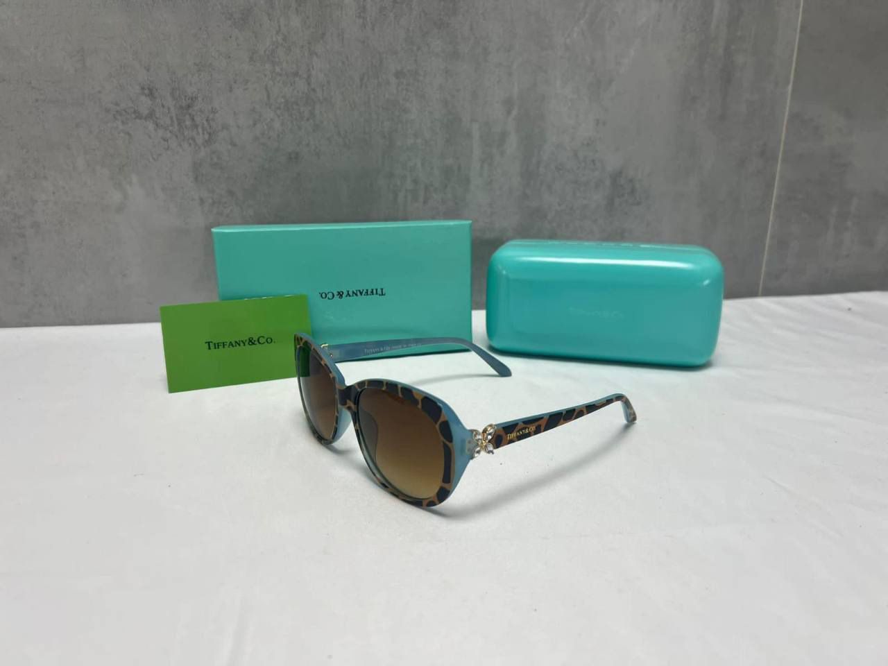 Tiffany & Co. Polarized Sunglasses Havana/Blue