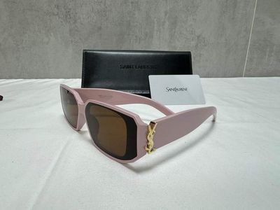 Saint Laurent Square Frame Sunglasses Pink