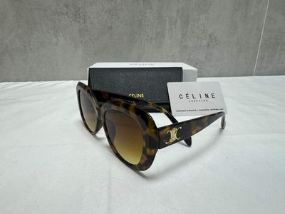 Celine Triomphe Brown Frame Sunglasses Celine Triomphe Brown Frame Sunglasses