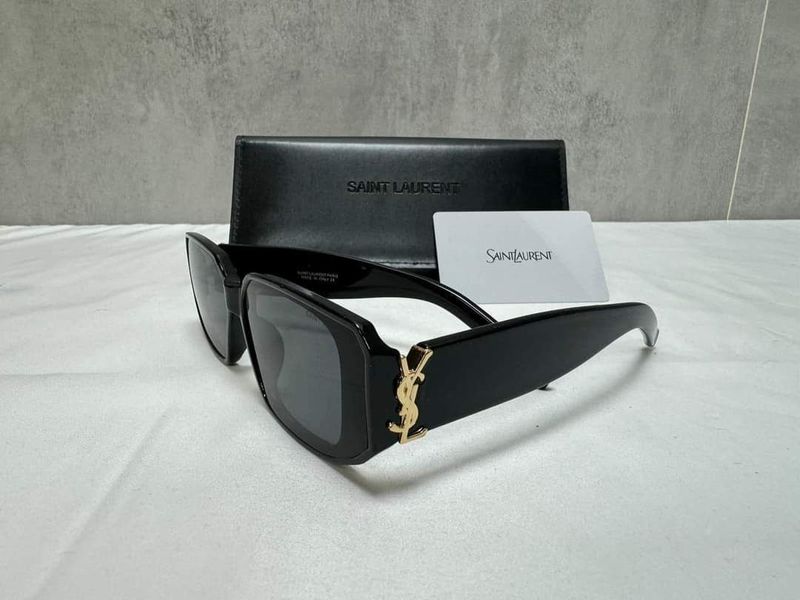 Saint Laurent SL Square Sunglasses Black Saint Laurent SL Square Sunglasses Black